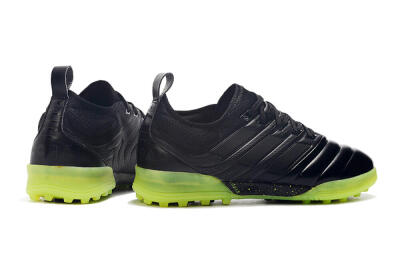 Men's Adidas Copa Tango 20.1 TF Artificial Turf Low-Tops Football Shoes - Black/Yellow