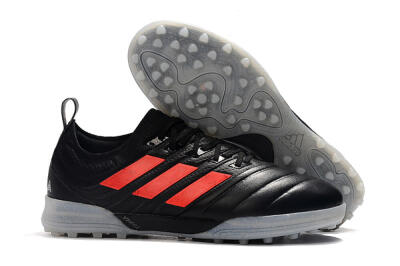 Men's Adidas Copa Tango 20.1 TF Artificial Turf Low-Tops Football Shoes - Black/Red