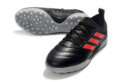 Men's Adidas Copa Tango 20.1 TF Artificial Turf Low-Tops Football Shoes - Black/Red