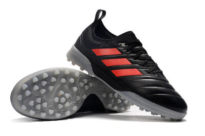 Men's Adidas Copa Tango 20.1 TF Artificial Turf Low-Tops Football Shoes - Black/Red