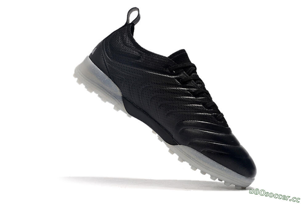 Men's Adidas Copa Tango 20.1 TF Artificial Turf Low-Tops Football Shoes - Black/Red 7