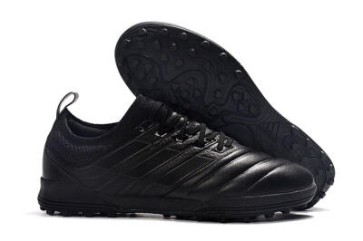 Men's Adidas Copa Tango 20.1 TF Artificial Turf Low-Tops Football Shoes - Black/Black