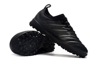 Men's Adidas Copa Tango 20.1 TF Artificial Turf Low-Tops Football Shoes - Black/Black