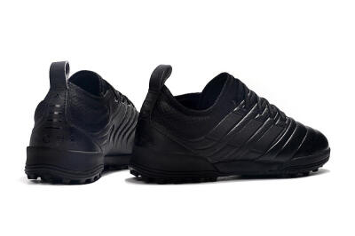 Men's Adidas Copa Tango 20.1 TF Artificial Turf Low-Tops Football Shoes - Black/Black