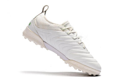 Men's Adidas Copa Tango 20.1 TF Artificial Turf Low-Tops Football Shoes - White/Green