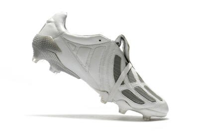 Men's Adidas Predator 20+ Mutator Mania Tormentor FG Firm Ground Low-Tops Football Boots - White/Silver