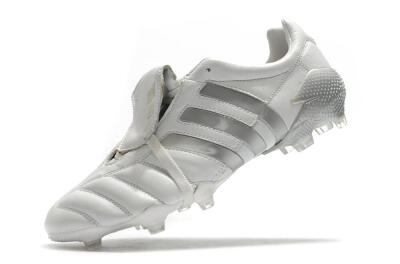 Men's Adidas Predator 20+ Mutator Mania Tormentor FG Firm Ground Low-Tops Football Boots - White/Silver