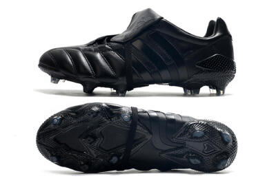Men's Adidas Predator 20+ Mutator Mania Tormentor FG Firm Ground Low-Tops Football Boots - Black/Blue