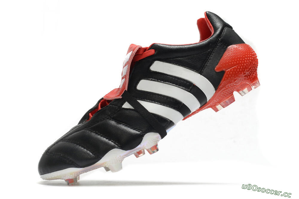 Men's Adidas Predator 20+ Mutator Mania Tormentor FG Firm Ground Low-Tops Football Boots - Black/White/Red 5