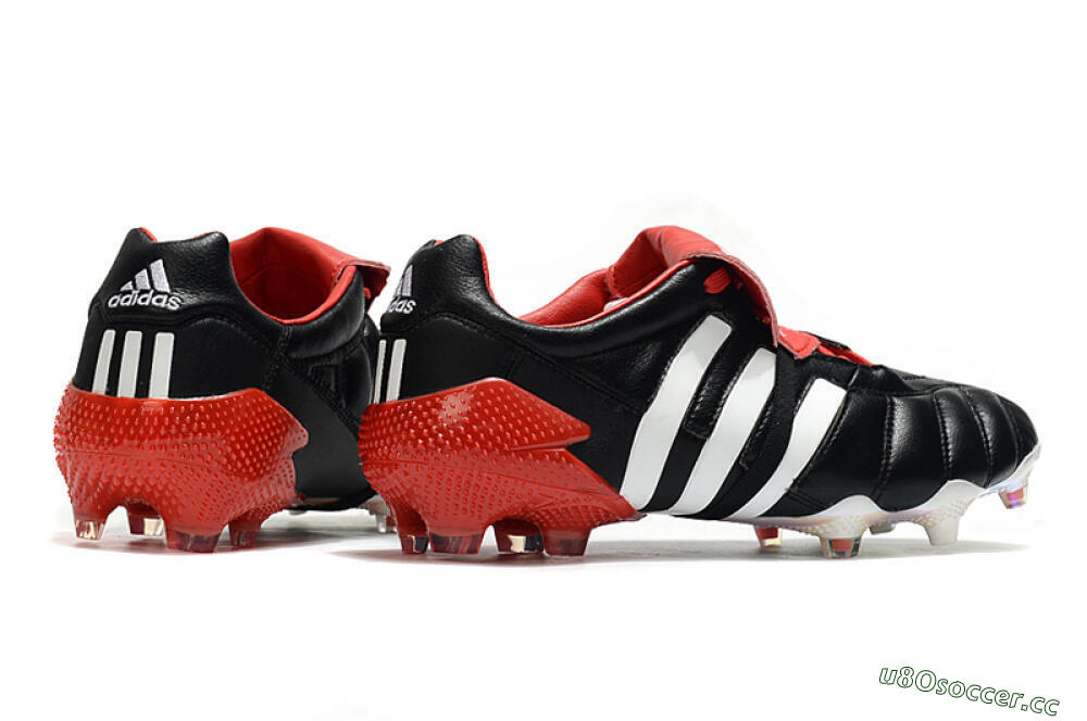 Men's Adidas Predator 20+ Mutator Mania Tormentor FG Firm Ground Low-Tops Football Boots - Black/White/Red 6
