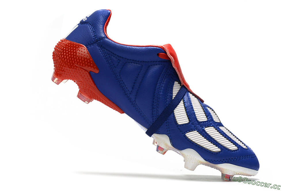 Men's Adidas Predator 20+ Mutator Mania Tormentor FG Firm Ground Low-Tops Football Boots - Blue/White/Red 4