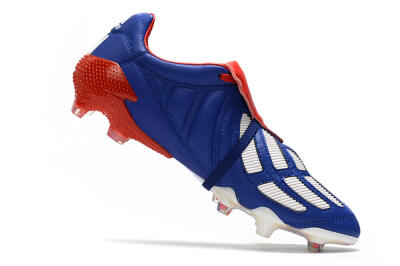 Men's Adidas Predator 20+ Mutator Mania Tormentor FG Firm Ground Low-Tops Football Boots - Blue/White/Red