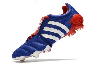 Men's Adidas Predator 20+ Mutator Mania Tormentor FG Firm Ground Low-Tops Football Boots - Blue/White/Red