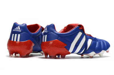 Men's Adidas Predator 20+ Mutator Mania Tormentor FG Firm Ground Low-Tops Football Boots - Blue/White/Red
