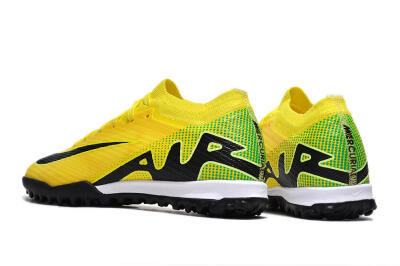 Unisex Nike Air Zoom Mercurial Vapor 15 Elite TF Artificial Turf Low-Tops Football Boots - Yellow/Black/White