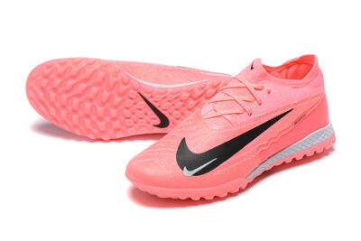 Men's Nike Phantom GX Elite TF Artificial Turf Low-Tops Football Shoes - Pink/Black/White