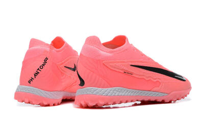 Men's Nike Phantom GX Elite TF Artificial Turf Low-Tops Football Shoes - Pink/Black/White