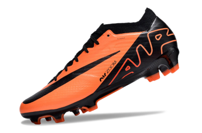 Men's Nike Air Zoom Mercurial Vapor 15 Elite FG Firm Ground Low-Tops Football Boots - Orange/Black