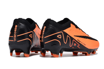 Men's Nike Air Zoom Mercurial Vapor 15 Elite FG Firm Ground Low-Tops Football Boots - Orange/Black