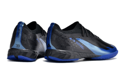 Men's Adidas X Crazyfast.1 IC Indoor & Futsal Low-Tops Football Shoes - Blue/Black