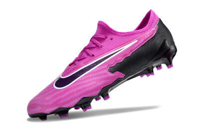 Men's Nike Phantom GX Academy FG Firm Ground Low-Tops Football Boots - Pink/Purple/Black