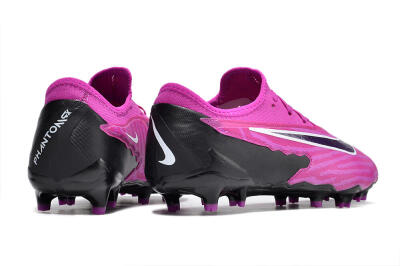 Men's Nike Phantom GX Academy FG Firm Ground Low-Tops Football Boots - Pink/Purple/Black