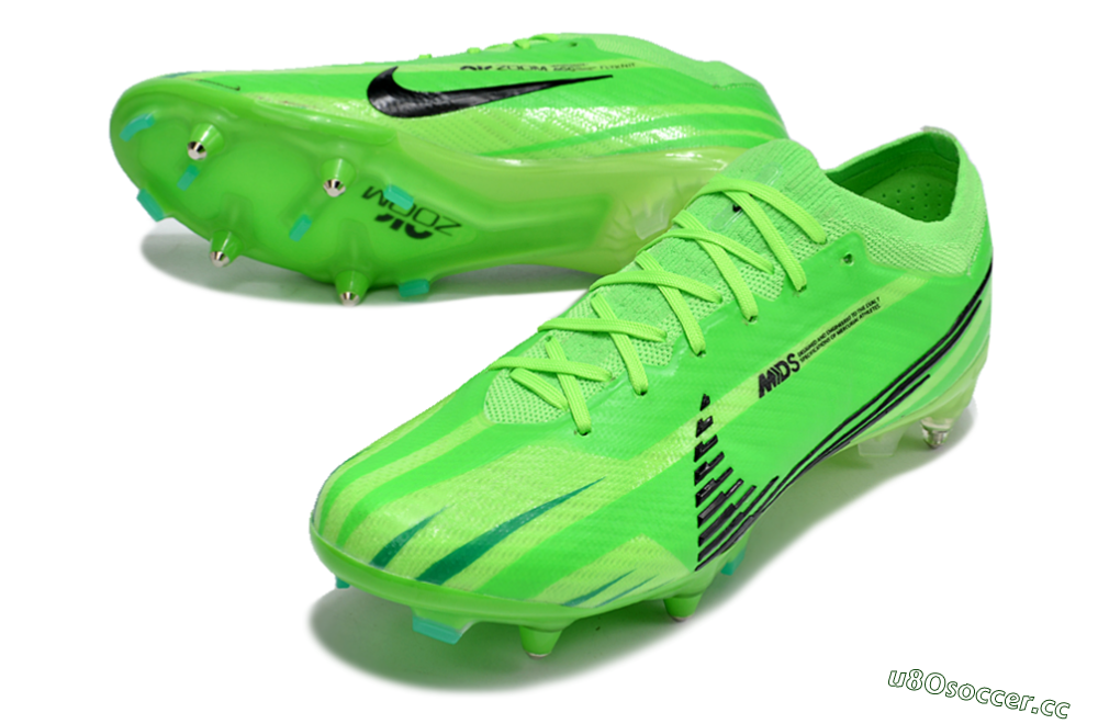 Men's Nike Air Zoom Mercurial Vapor 15 Elite Dream Speed 2024 SG Soft Ground Low-Tops Football Boots - Yellow/Green/Black 3