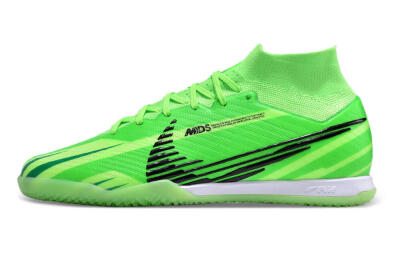 Men's Nike Air Zoom Mercurial Superfly 9 Elite Dream Speed 2024 IC Indoor & Futsal High-Tops Football Shoes - Yellow/Green/Black