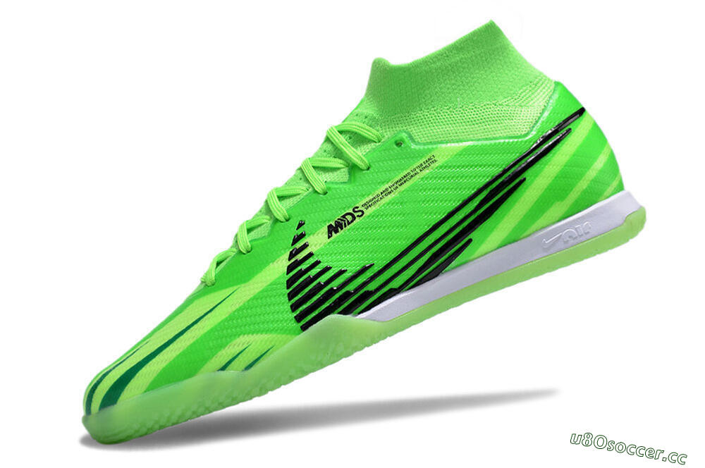 Men's Nike Air Zoom Mercurial Superfly 9 Elite Dream Speed 2024 IC Indoor & Futsal High-Tops Football Shoes - Yellow/Green/Black 5