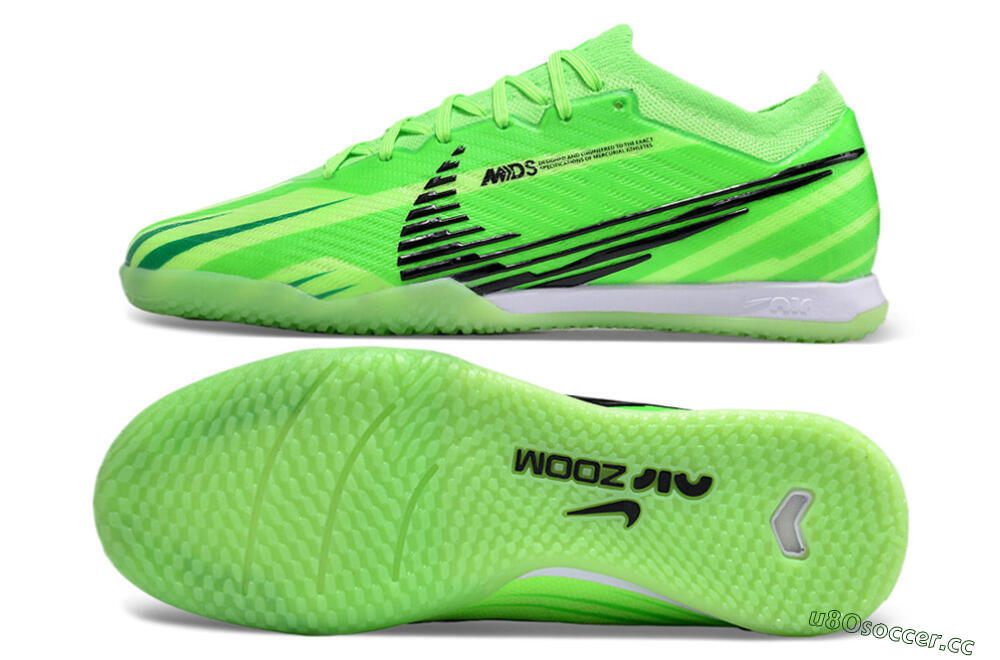 Men's Nike Air Zoom Mercurial Vapor 15 Elite Dream Speed 2024 IC Indoor & Futsal Low-Tops Football Shoes - Yellow/Green/Black 1