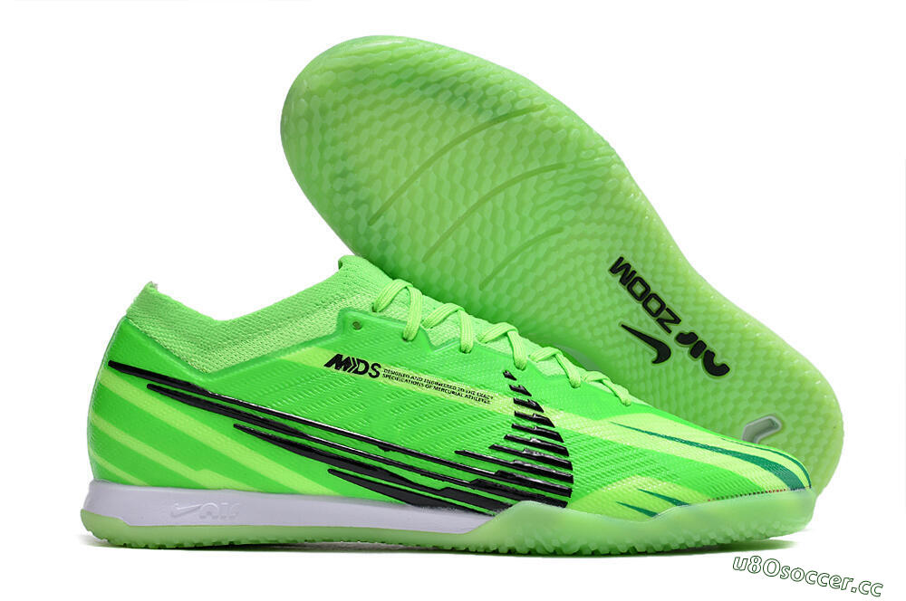Men's Nike Air Zoom Mercurial Vapor 15 Elite Dream Speed 2024 IC Indoor & Futsal Low-Tops Football Shoes - Yellow/Green/Black 2
