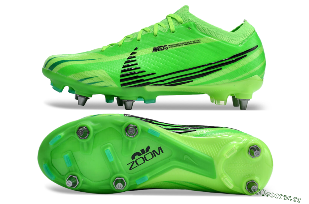 Men's Nike Air Zoom Mercurial Vapor 15 Elite Dream Speed 2024 SG Soft Ground Low-Tops Football Boots - Yellow/Green/Black 1