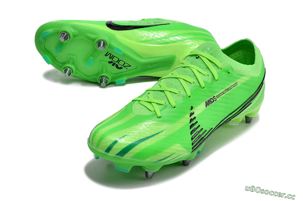 Men's Nike Air Zoom Mercurial Vapor 15 Elite Dream Speed 2024 SG Soft Ground Low-Tops Football Boots - Yellow/Green/Black 3