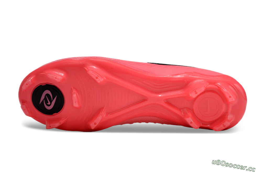 Unisex Nike Phantom Luna 2 Elite LV8 FG Firm Ground Low-Tops Football Boots - Red/Black/Pink 6