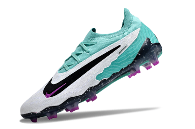 Men's Nike Phantom GX Elite Peak Ready FG Firm Ground Low-Tops Football Boots - Turquoise/Black/Fuchsia Dream/White