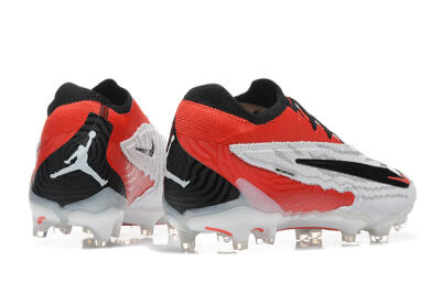 Men's Nike Phantom GX Elite FG Firm Ground Low-Tops Football Boots - White/Red/Black