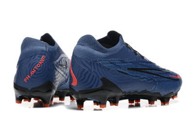 Men's Nike Phantom GX Elite FG Firm Ground Low-Tops Football Boots - Blue/Orange/Black