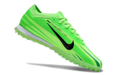Unisex Nike Air Zoom Mercurial Vapor 15 Elite TF Artificial Turf Low-Tops Football Shoes - Green/Black/Whtie