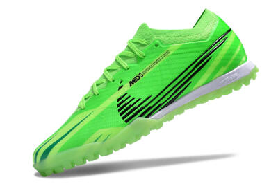 Unisex Nike Air Zoom Mercurial Vapor 15 Elite TF Artificial Turf Low-Tops Football Shoes - Green/Black/Whtie