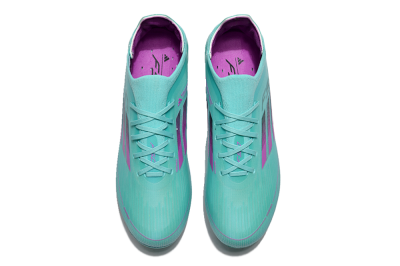 Unisex Adidas F50 Adizero FG Firm Ground Low-Tops Football Boots - Jade/Purple/Blue