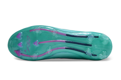Unisex Adidas F50 Adizero FG Firm Ground Low-Tops Football Boots - Jade/Purple/Blue