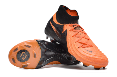 Unisex Nike Phantom Luna Elite NU FG Firm Ground High-Tops Football Boots - Orange/Black