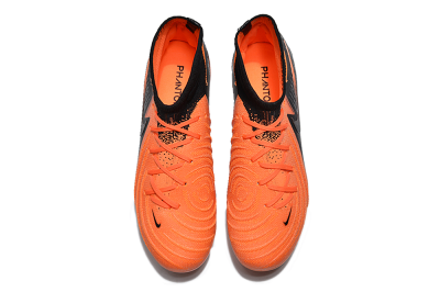 Unisex Nike Phantom Luna Elite NU FG Firm Ground High-Tops Football Boots - Orange/Black