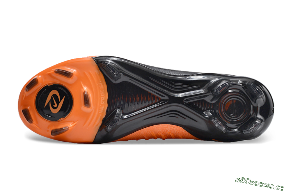 Unisex Nike Phantom Luna Elite NU FG Firm Ground High-Tops Football Boots - Orange/Black 6
