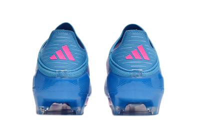Unisex Adidas F50 Adizero FG Firm Ground Low-Tops Football Boots - Blue/Pink
