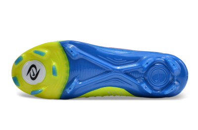 Unisex Nike Phantom Luna Elite NU FG Firm Ground High-Tops Football Boots - Yellow/Blue/Pink