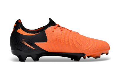 Unisex Nike Phantom Luna Elite FG Firm Ground Low-Tops Football Boots - Orange/Black