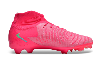 Unisex Nike Phantom Luna Elite NU FG Firm Ground High-Tops Football Boots - Pink/Yellow/Jade