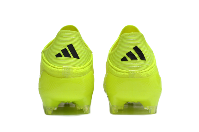 Men's Adidas F50 Adizero FG Firm Ground Low-Tops Football Boots - Yellow/Blue