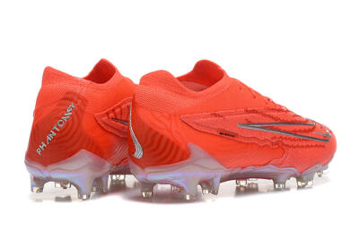 Men's Nike Phantom GX Elite FG Firm Ground Low-Tops Football Boots - Red/Silver